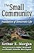 The Small Community: Founda...