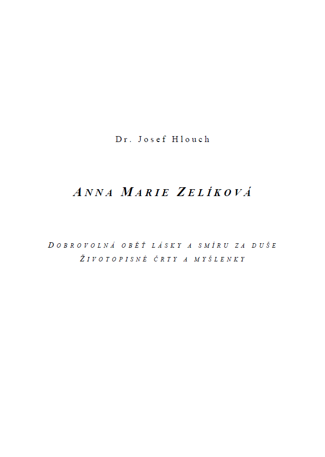 Anna Marie Zelíková