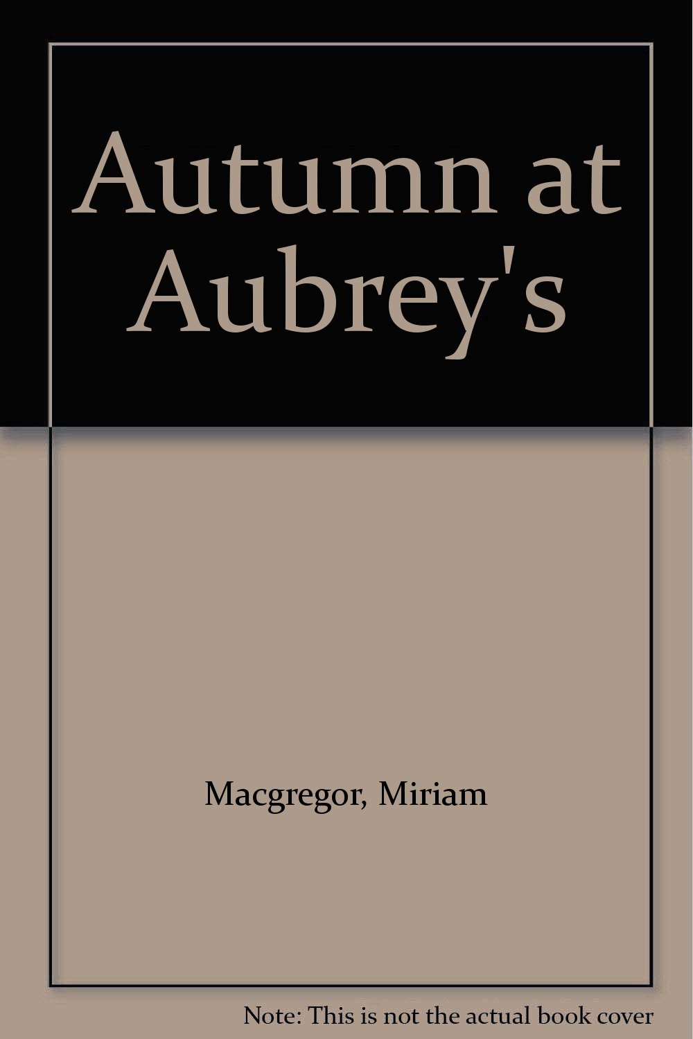 Autumn at Aubrey's (Hardcover)