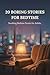 20 Boring Stories for Bedtime: Soothing Bedtime Stories for Adults to Overcome Insomnia, Relieve Stress, and Quiet the Racing Mind for Deep Sleep.