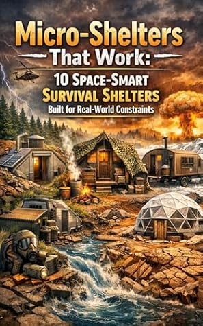 Micro-Shelters That Work: 10 Space-Smart Survival Shelters Built for Real-World Constraints (Lost Survival Series Book 2)
