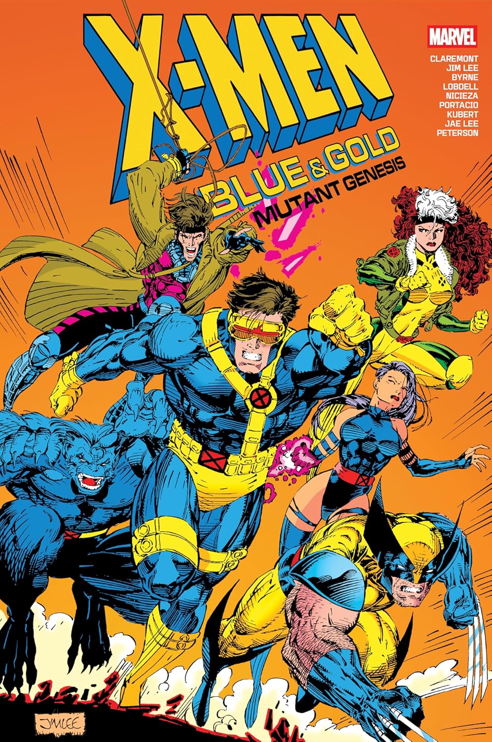 X-Men: Blue & Gold - Mutant Genesis Omnibus (Hardcover)