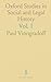 Oxford Studies in Social and Legal History