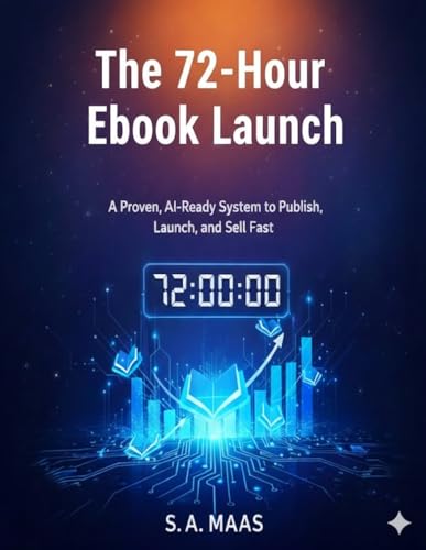 The 72-Hour Ebook Launch: A Proven, AI-Ready System to Publish, Launch, and Sell Fast (Kindle Edition)