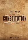 How To Write a Constitution