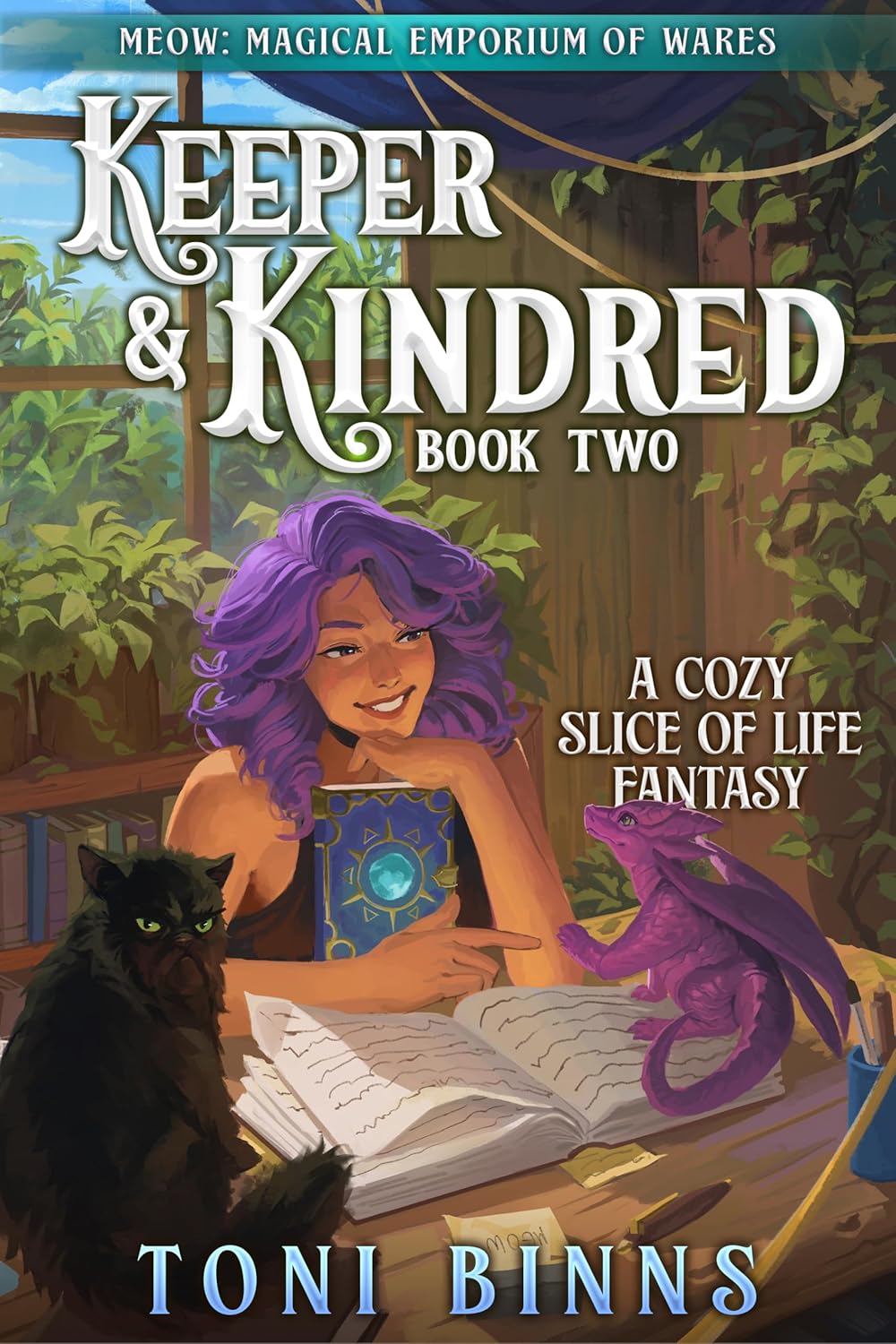 Keeper & Kindred (Meow: Magical Emporium of Wares, #2)