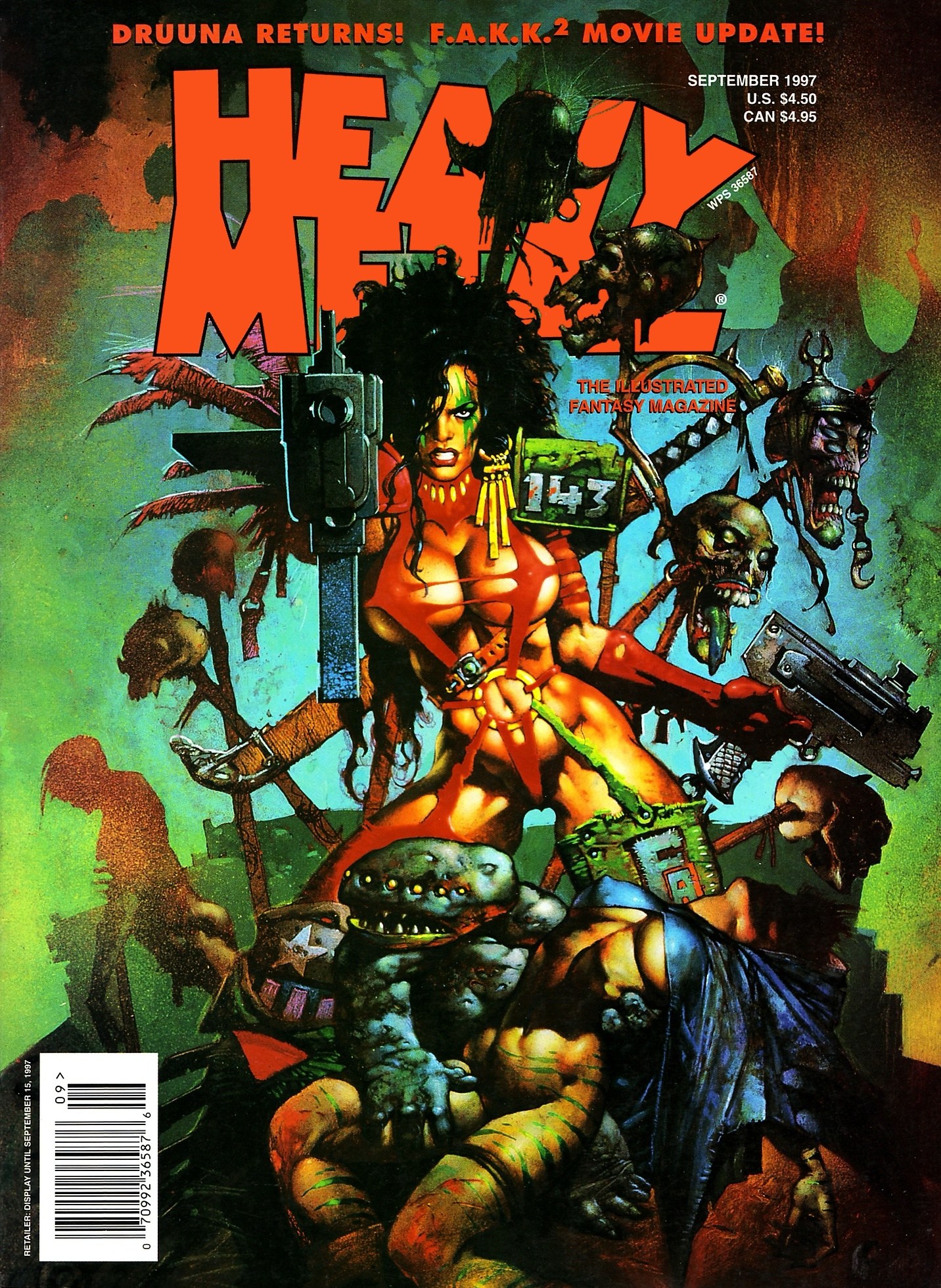 Heavy Metal, September 1997 (Heavy Metal, #170)