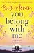 You Belong With Me
