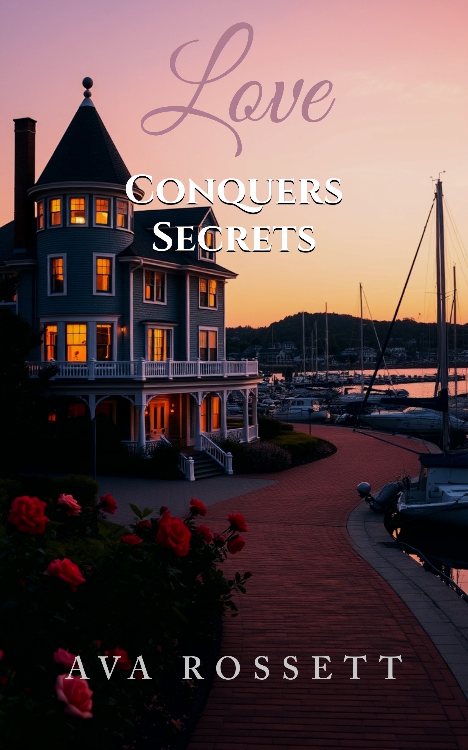 Love Conquers Secrets: A Clean Nanny and Widower Romance Novella