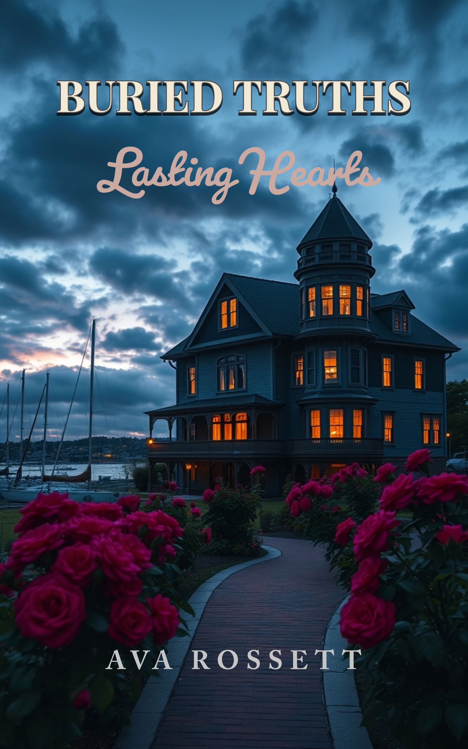 Buried Truths Lasting Hearts: A Clean Grumpy-Sunshine Romantic Suspense (Seaside Harbor Book 1)
