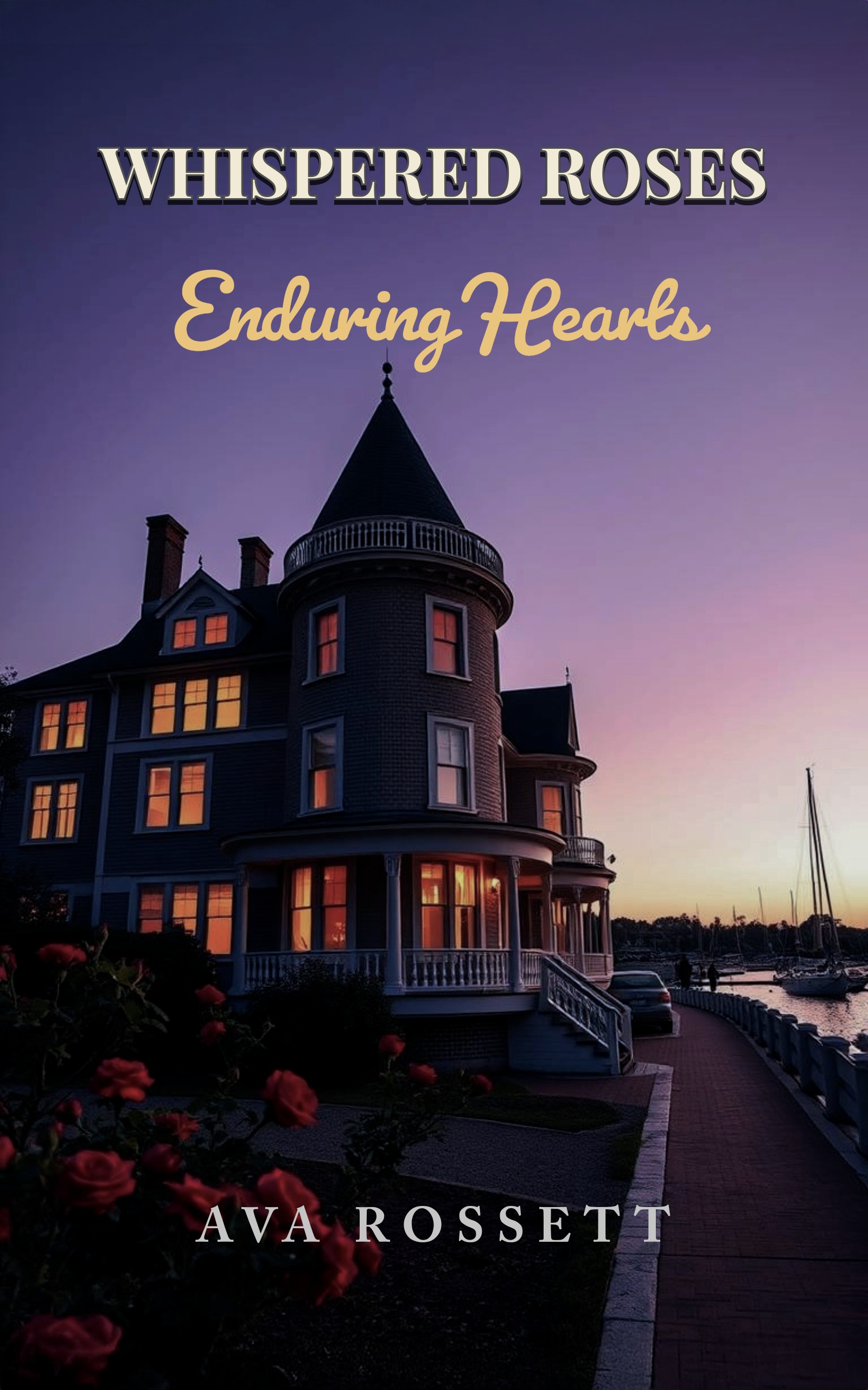 Whispered Roses Enduring Heart: A Clean Friends-to-Lovers Romantic Suspense (Seaside Harbor Book 2)