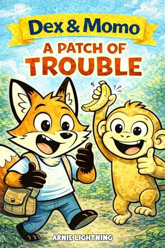 Dex & Momo: A Patch of Trouble: 8 Funny Short Stories for Kids Ages 4–8 (Kindle Edition)