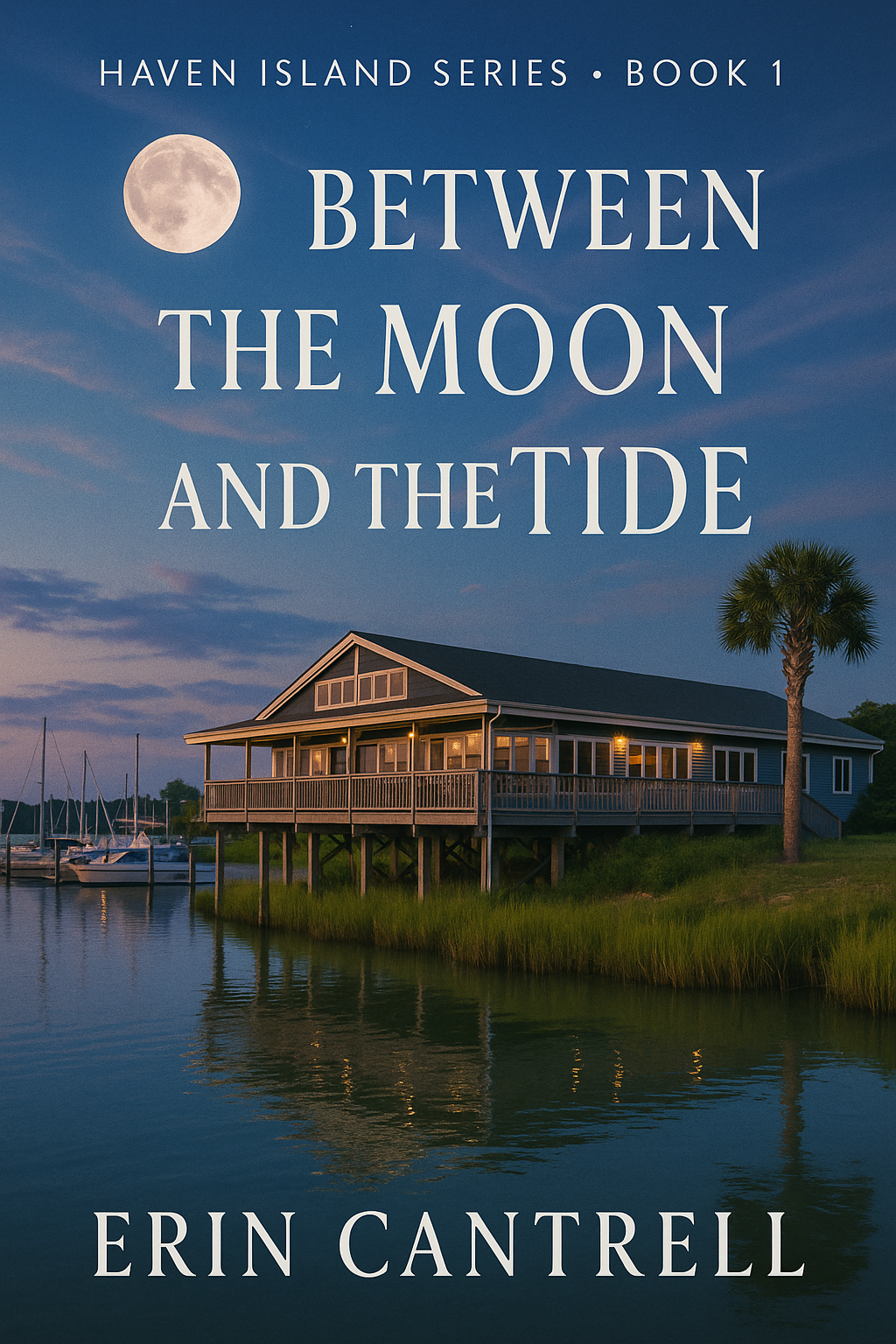 Between the Moon and the Tide (Haven Island, #1)