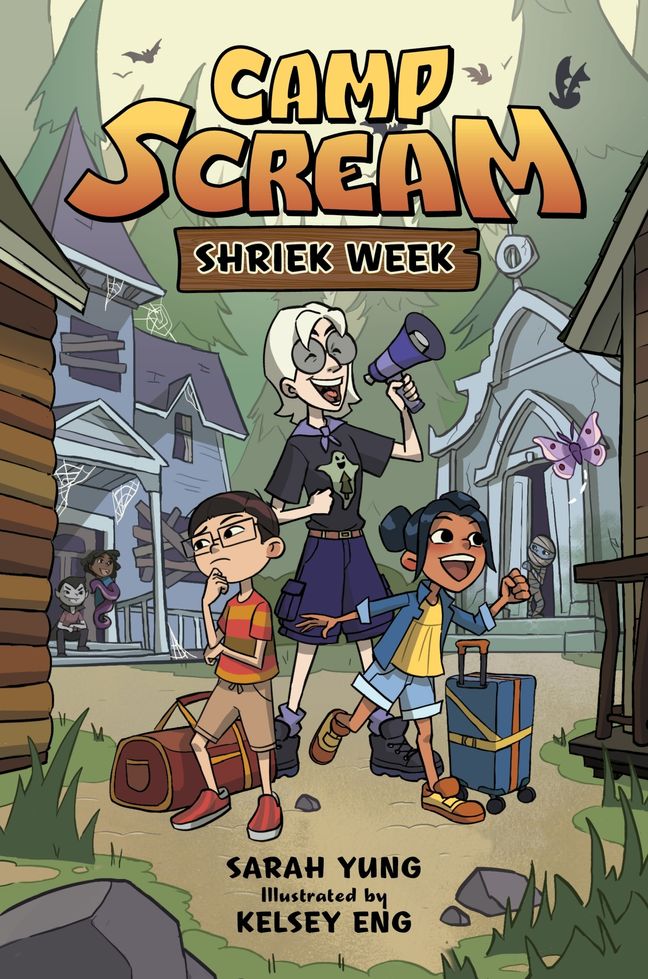 Camp Scream #1: Shriek Week: A Hilarious Illustrated Chapter Book About Two Kids at Sleepaway Camp for Monsters for Kids (Ages 7-10)
