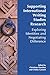 Supporting International Writing Studies Research: Cultivating Capacity through International Exchanges
