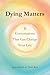 Dying Matters by Janet Booth