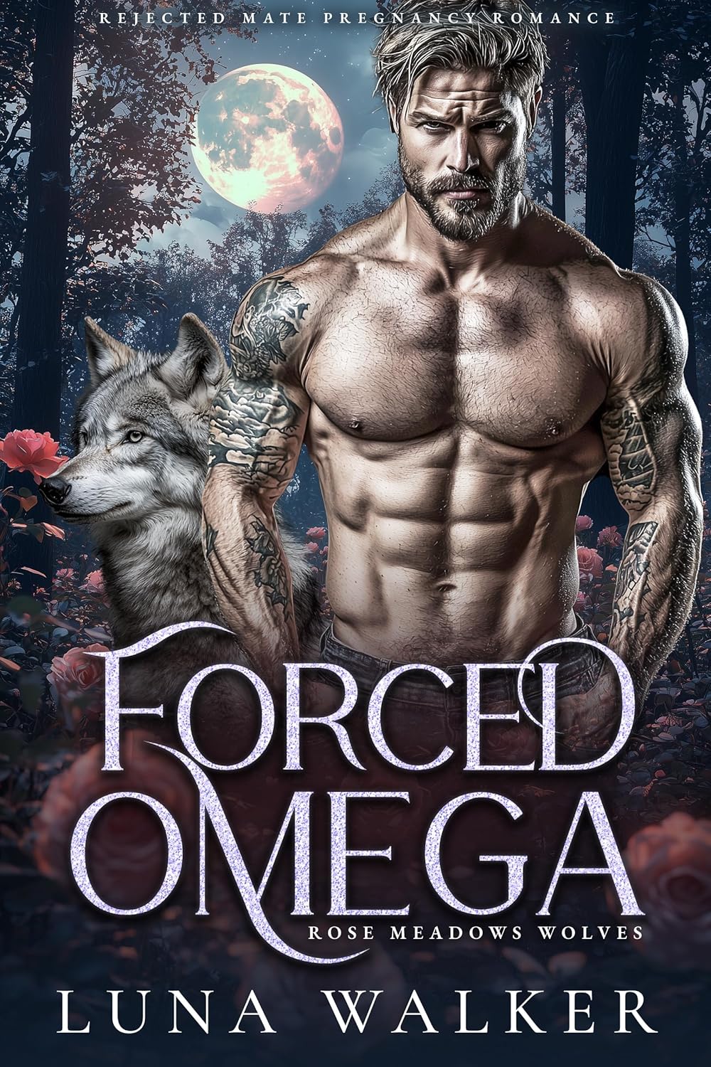 Forced Omega (Rose Meadows Wolves #2)