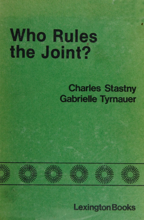 Who rules the joint?: The changing political culture of maximum-security prisons in America (Hardcover)