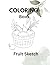 Fruits Coloring Book for Ki...