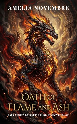 Oath of Flame and Ash (Dark Enemies to Lovers Dragon Fantasy Romance)
