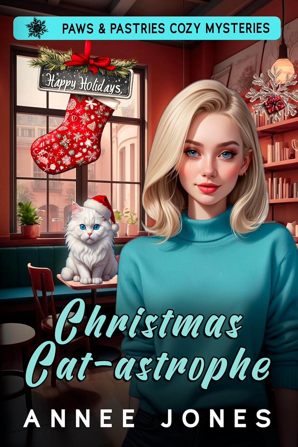 Christmas Cat-astrophe (Paws & Pastries Cozy Mysteries #2)