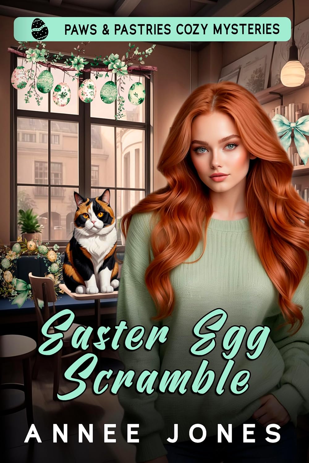 Easter Egg Scramble (Paws & Pastries Cozy Mysteries #4)