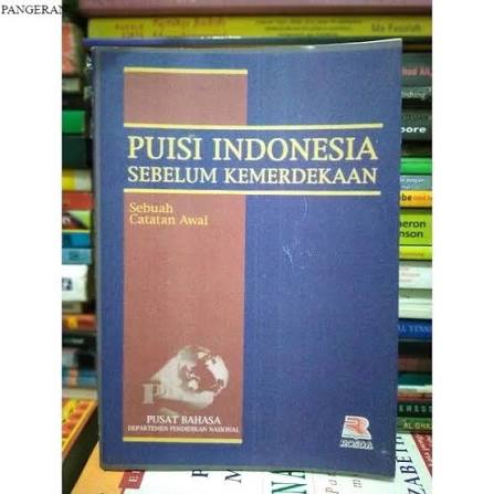 Puisi Indonesia Sebelum Kemerdekaan