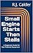 Small Engine Starts Then St...