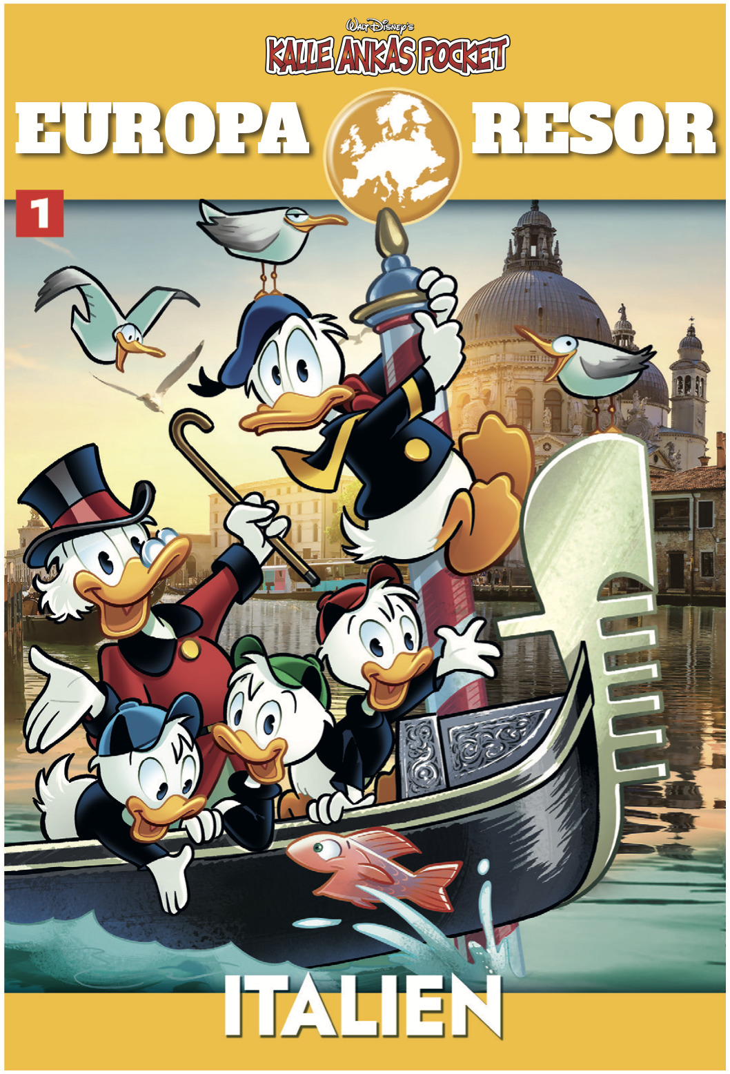 Italien (Kalle Ankas Pocket Europa Resor, #1)