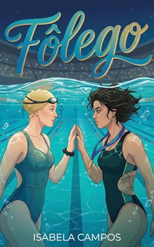 Fôlego: Um Enemies to Lovers Sáfico no Mundo da Natação (Corações em Jogo) (Portuguese Edition)