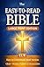 The Easy-to-Read Bible: Lar...