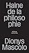 Haine de la philosophie: He...