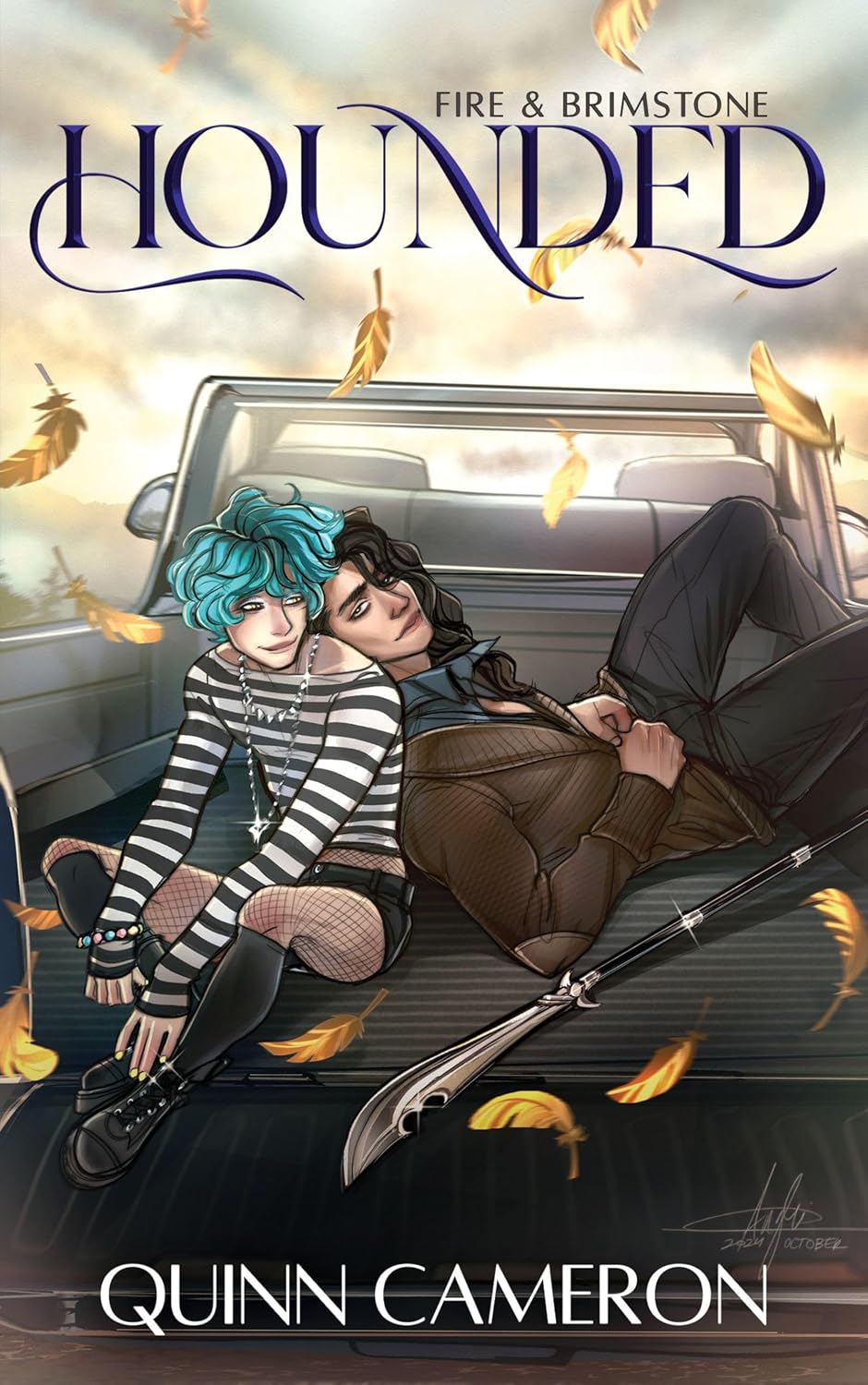 Fire & Brimstone (Hounded, #1)