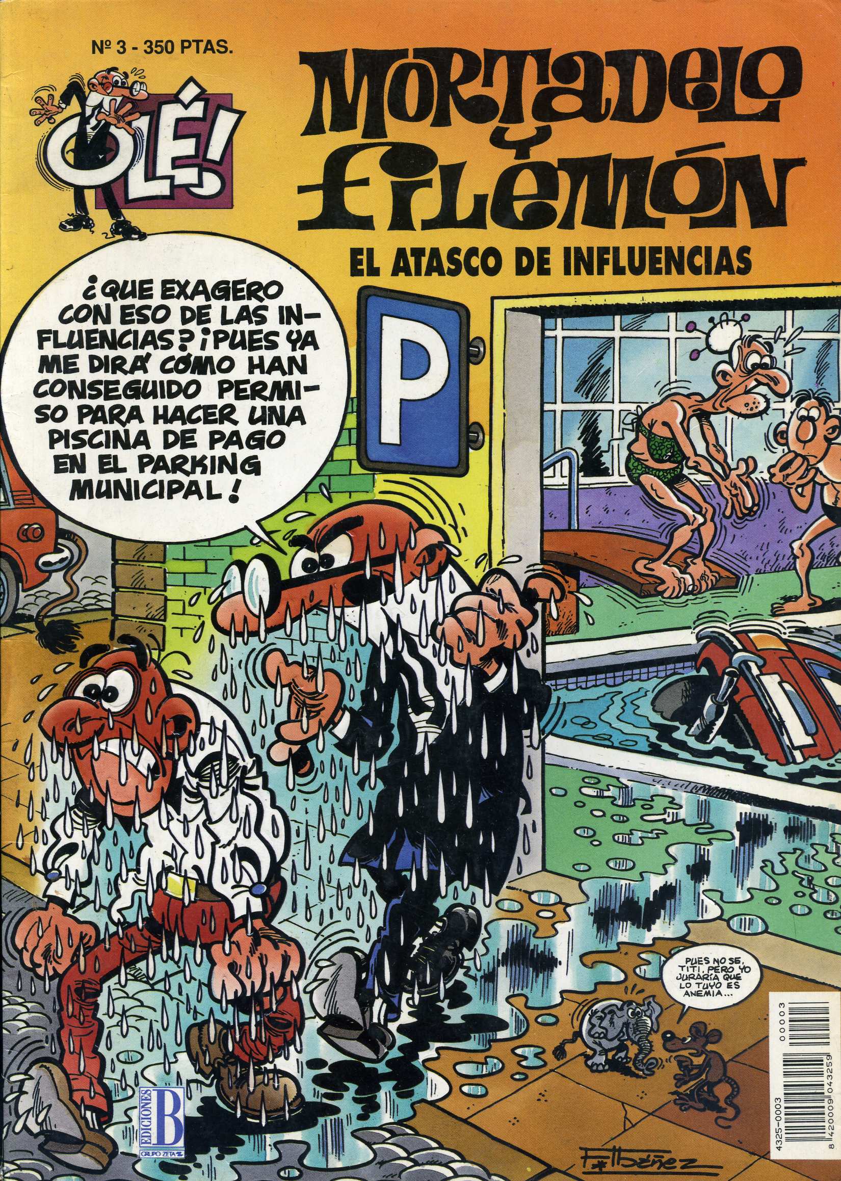 El atasco de influencias (Mortadelo y Filemón, #100)