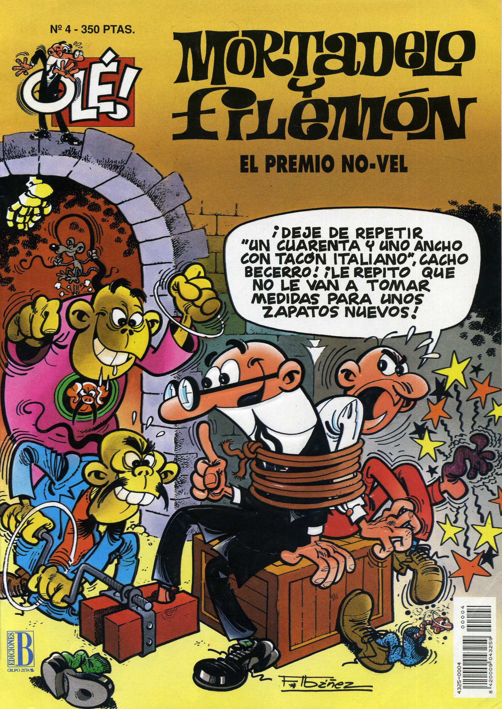 El premio No-vel (Mortadelo y Filemón, #95)