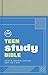 CSB Teen Study Bible, Optimal Type, Gray Hardcover, Black Letter, Presentation Page, Study Note Commentary, Articles, Q&A Callouts, Charts, Illustrations, Full-Color Maps