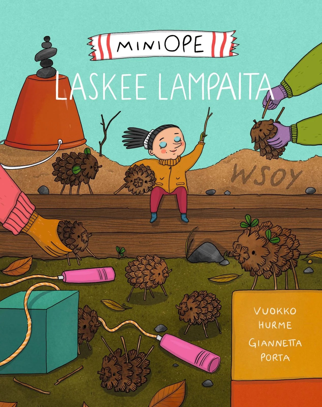 Miniope laskee lampaita (Miniope, #2)