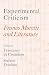 Experimental Criticism by Francesco De Cristofaro