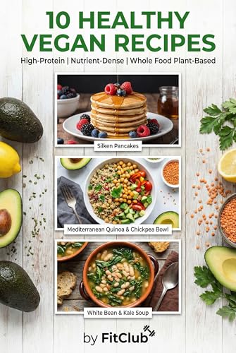10 Healthy Vegan Recipes (Kindle Edition)