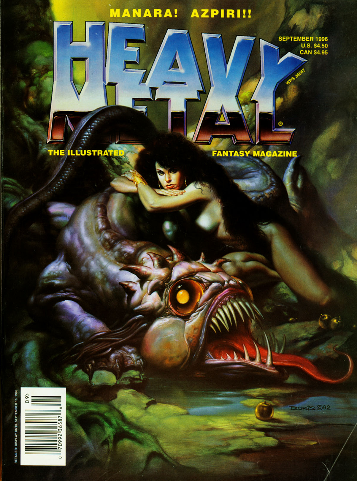 Heavy Metal, September 1996 (Heavy Metal, #164)
