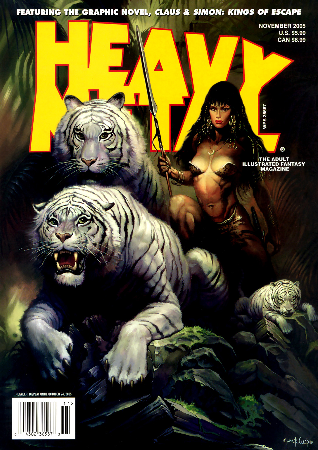 Heavy Metal, November 2005, Vol. 29 No. 5 (Heavy Metal, #219)