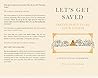 Let's Get Saved. ...