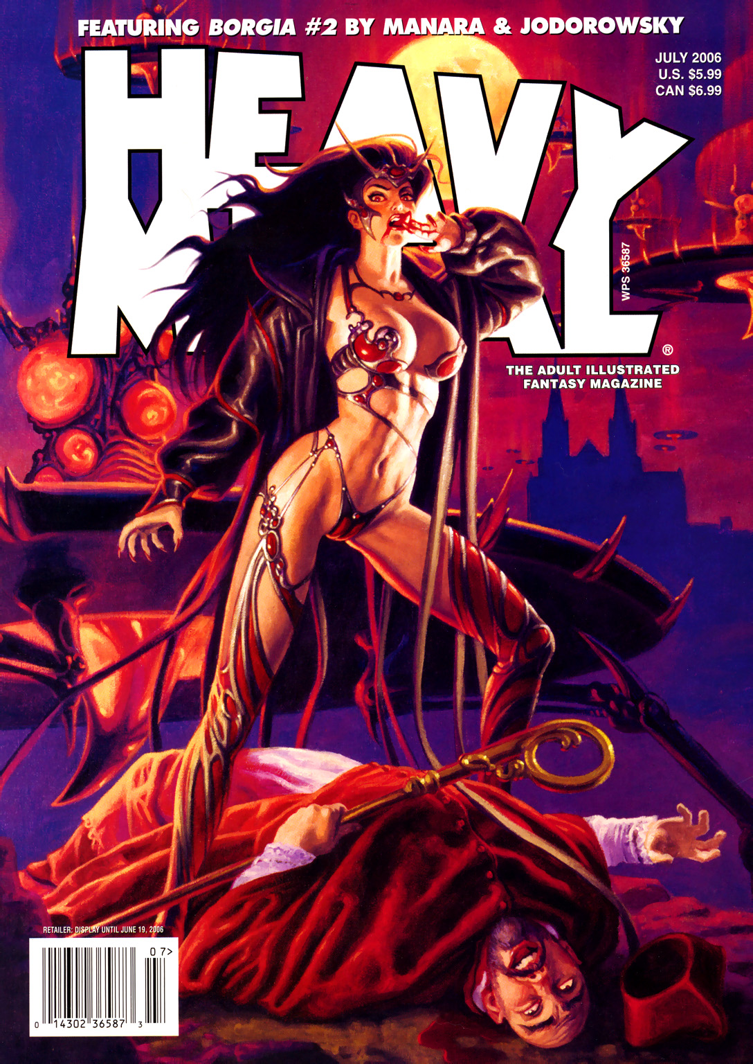 Heavy Metal, July 2006, Vol. 30 No. 3 (Heavy Metal, #223)