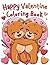 Happy Valentine Coloring Bo...