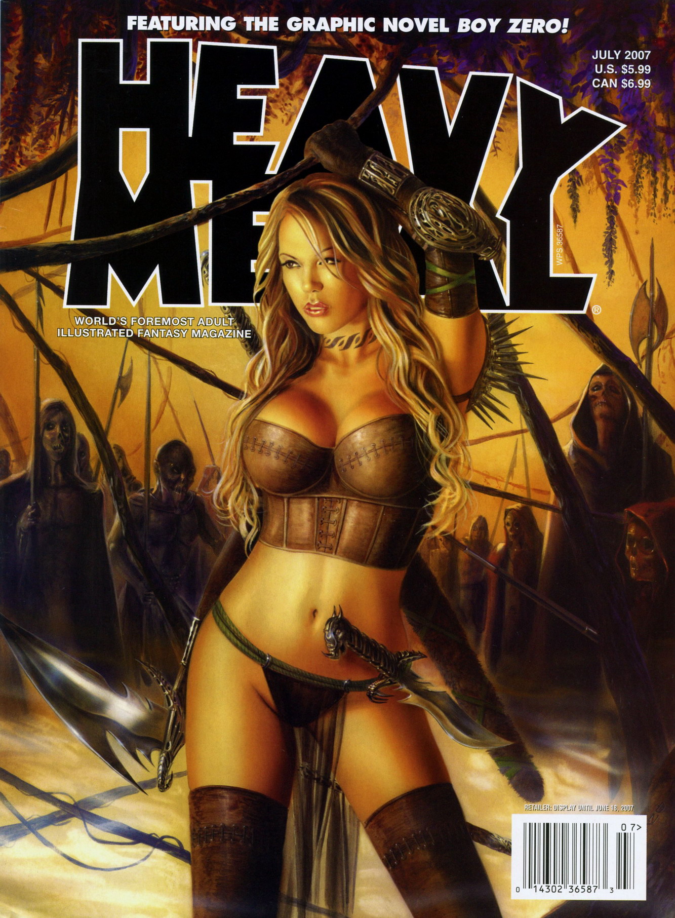 Heavy Metal, July 2007, Vol. 31 No. 3 (Heavy Metal, #229)
