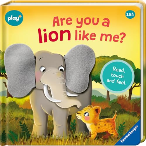Ravensburger Play+ Infant & Toddler - Are you a Lion like me? (Board Book)
