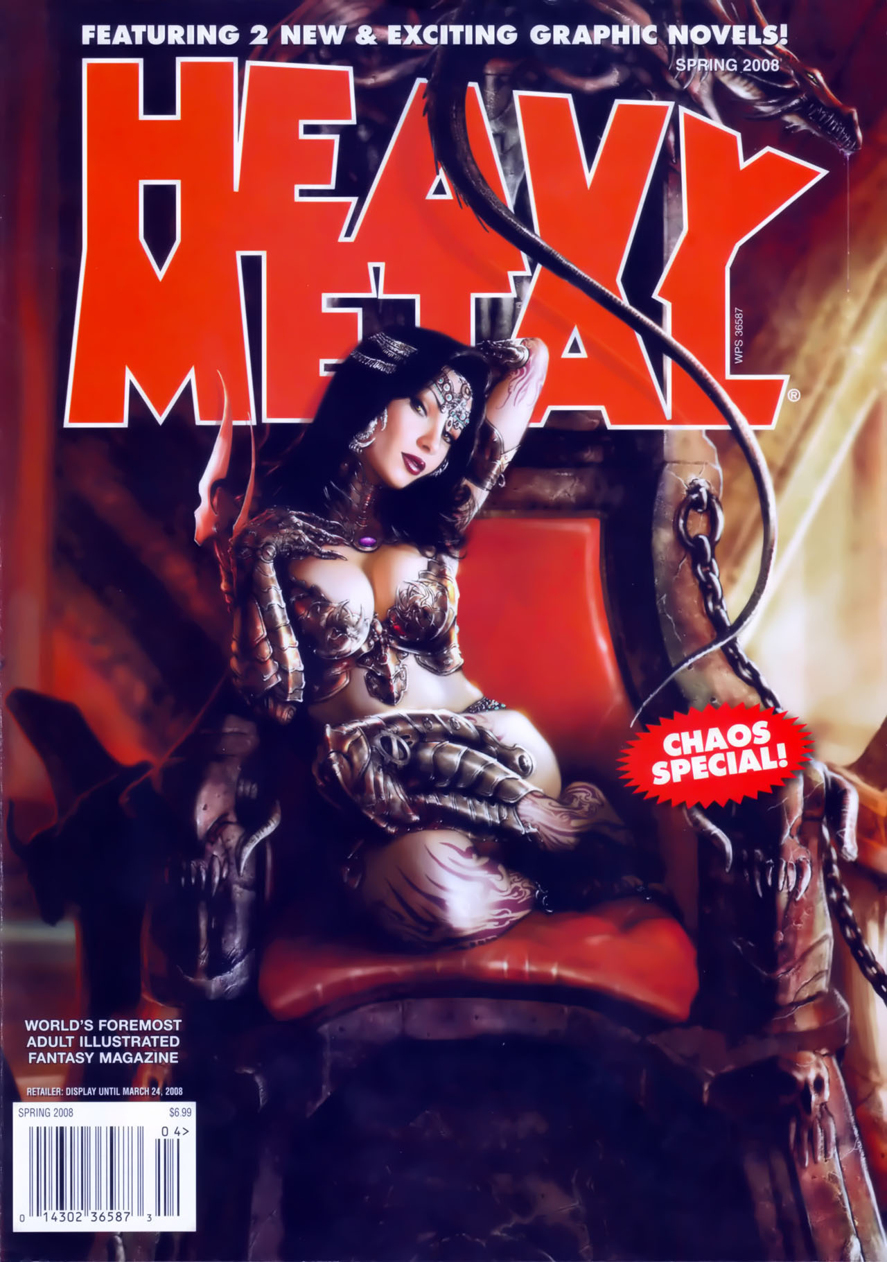 Heavy Metal Chaos Special, Vol. 22 No. 1 (Heavy Metal Special, #48)