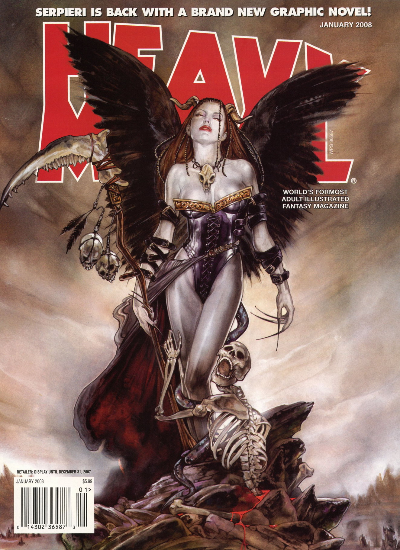 Heavy Metal, January 2008 (Heavy Metal, #232)