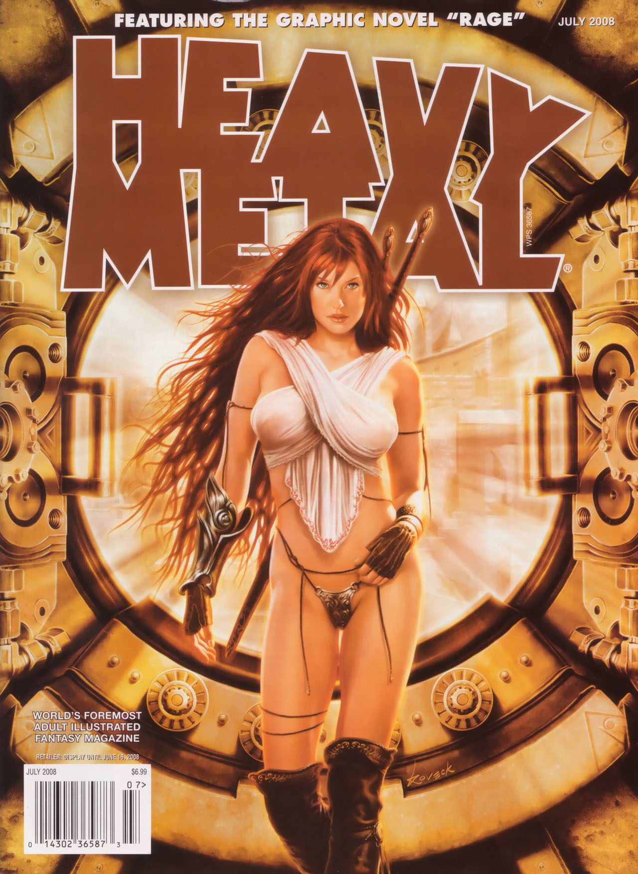 Heavy Metal, July 2008, Vol. 32 No. 3 (Heavy Metal, #235)