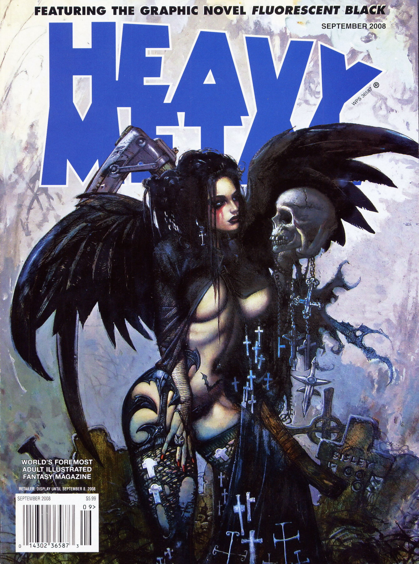 Heavy Metal, September 2008, Vol. 32 No. 4 (Heavy Metal, #236)